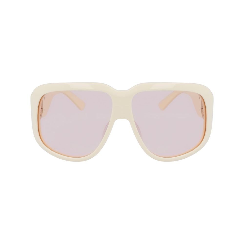 Longchamp White Acetate Sunglasses - Image 2