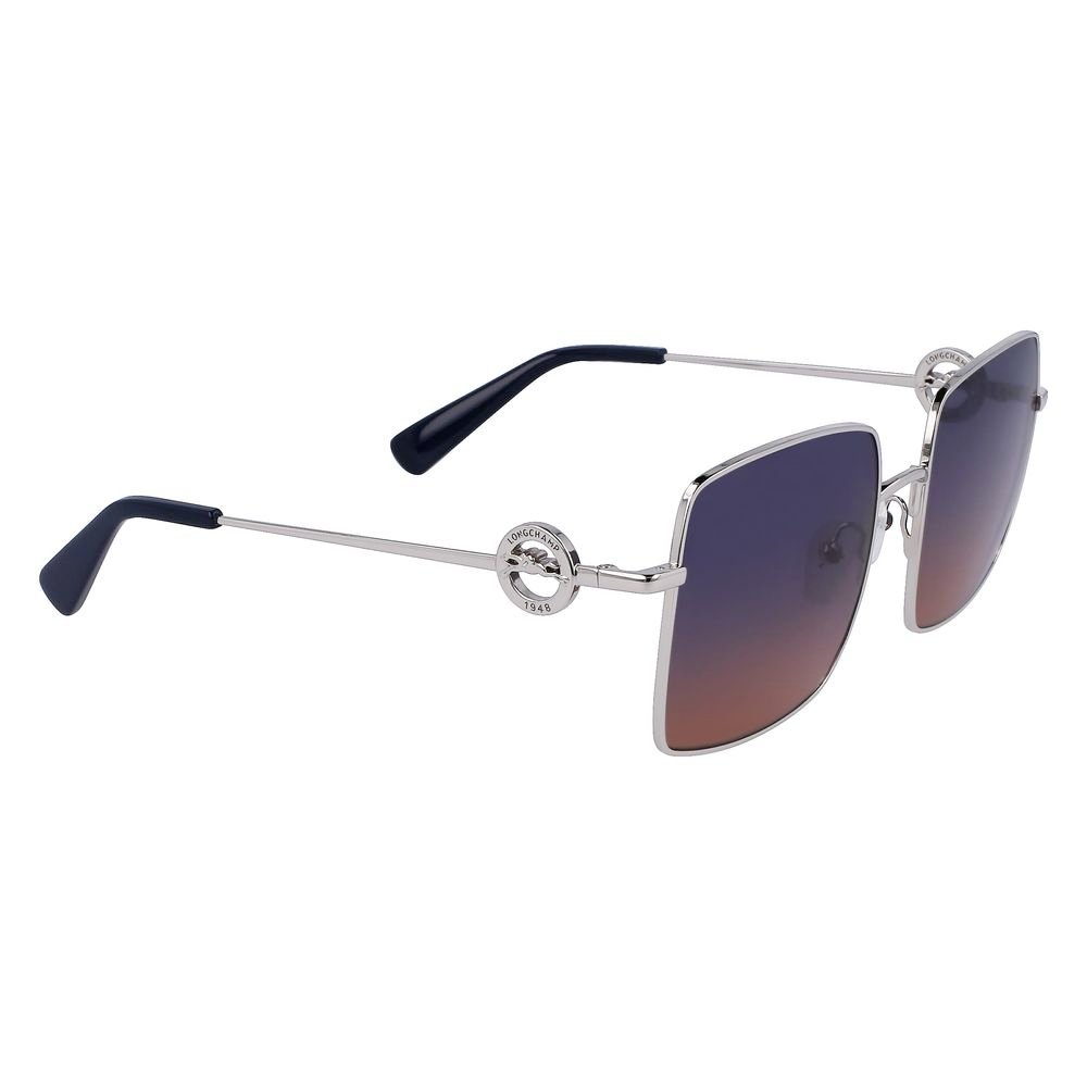 Longchamp Gray Metal Sunglasses - Image 3