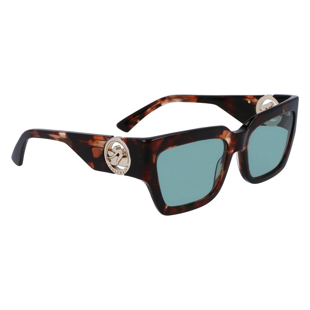Longchamp Brown Acetate Sunglasses - Image 3