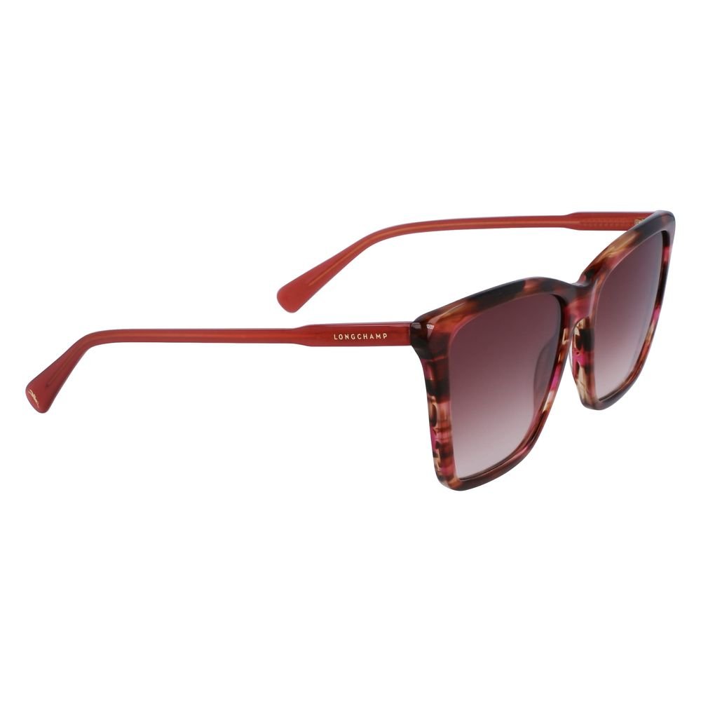 Longchamp Red Acetate Sunglasses - Image 3