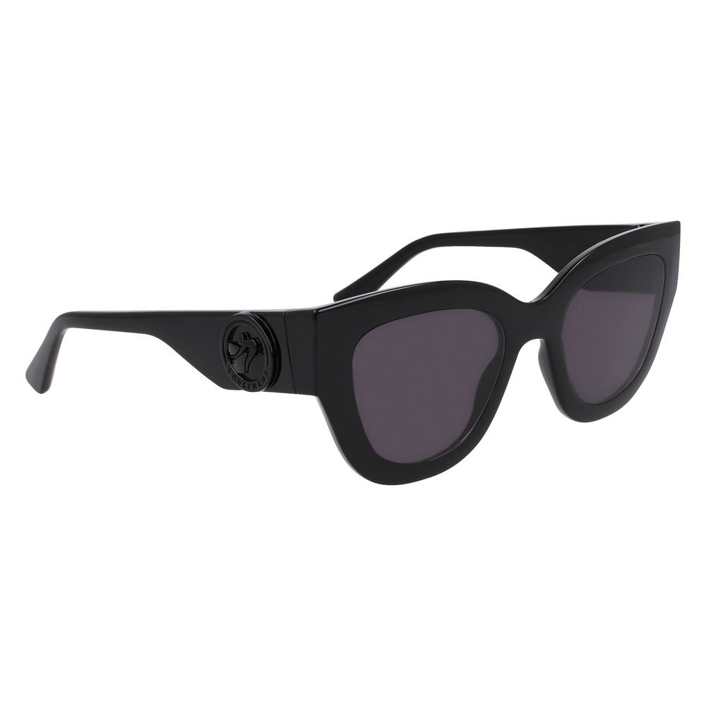 Longchamp Black Injected Sunglasses - Image 3