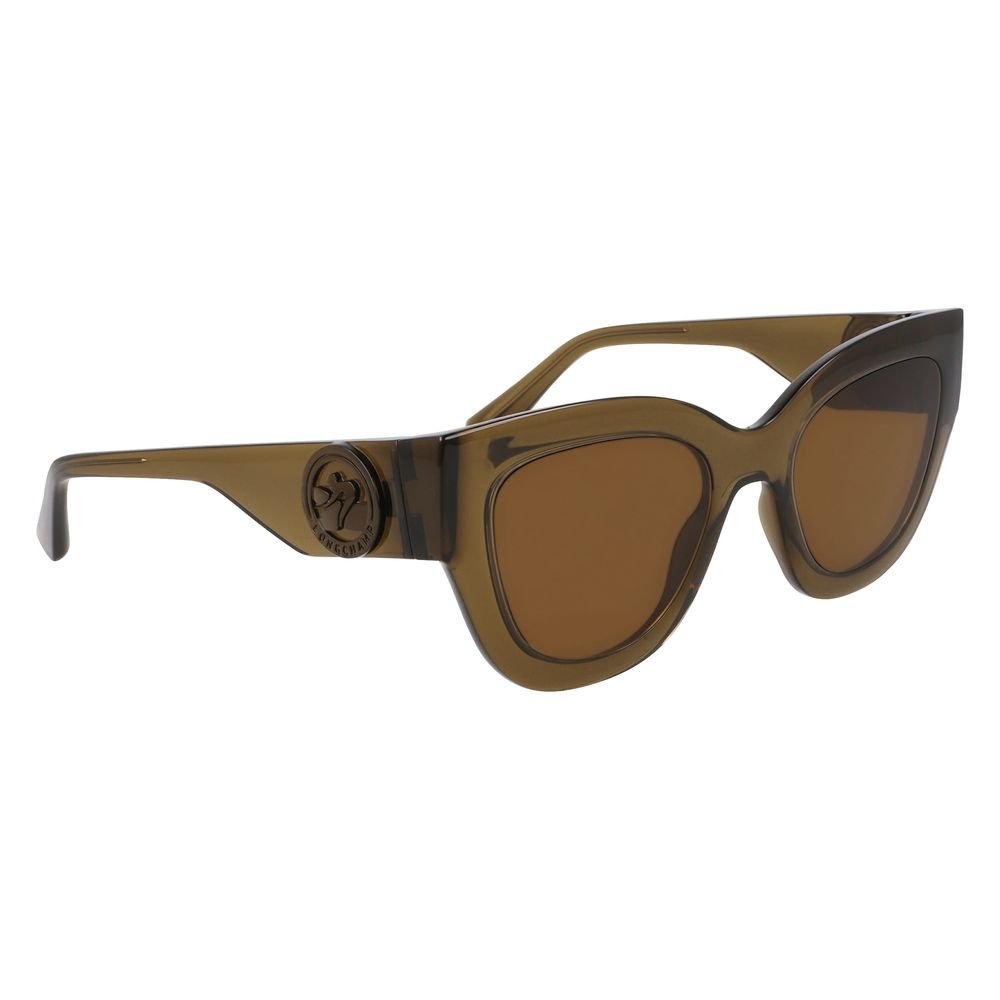 Longchamp Brown Injected Sunglasses - Image 3