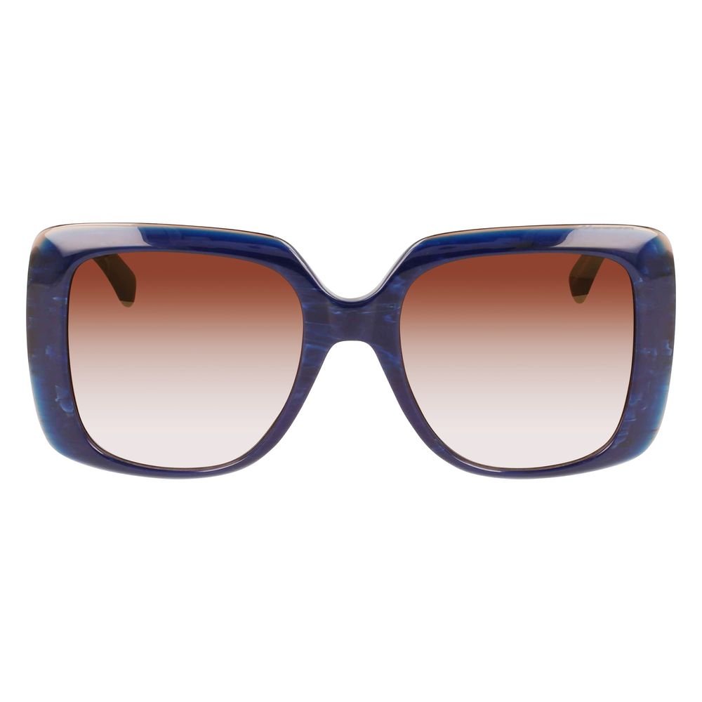 Longchamp Blue Acetate Sunglasses - Image 2