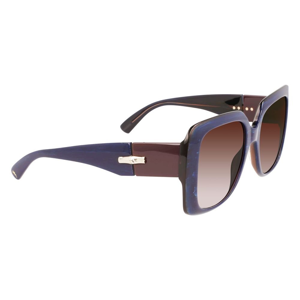 Longchamp Blue Acetate Sunglasses - Image 3