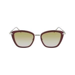 Longchamp Red Metal Sunglasses