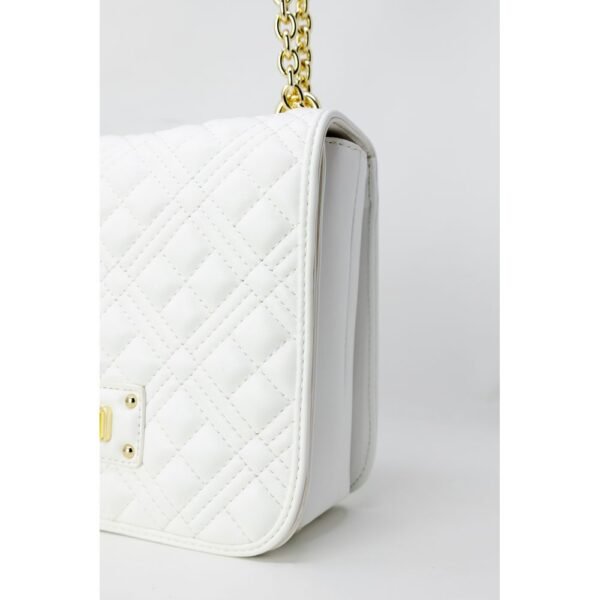 Love Moschino White Polyethylene Handbag - Image 5