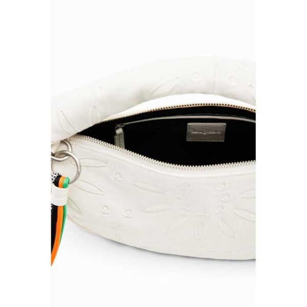 Desigual Cream Juta Handbag - Image 3