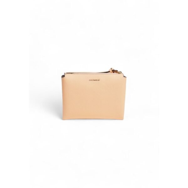 Coccinelle Orange Leather Handbag - Image 2