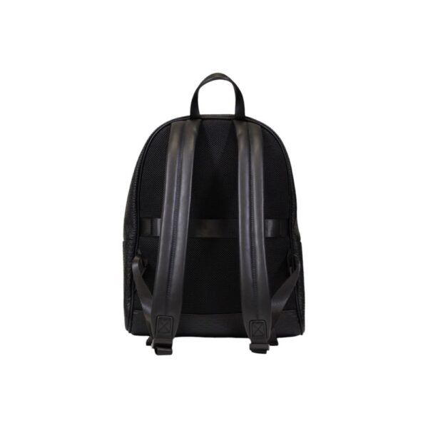 Armani Exchange Black Polyester Backpack - Image 3