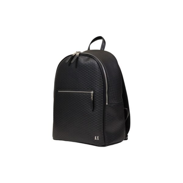 Armani Exchange Black Polyester Backpack - Image 4