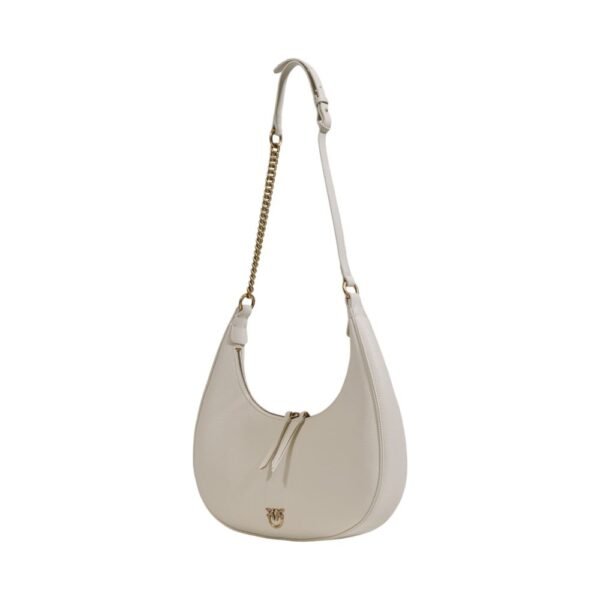 PINKO Women White Leather Handbag - Image 2