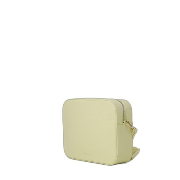 Coccinelle Yellow Leather Handbag - Image 2