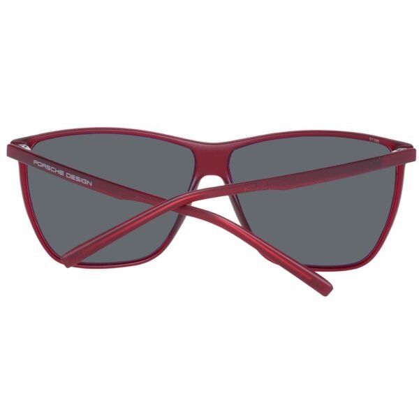 Porsche Design Red Unisex Sunglasses - Image 3