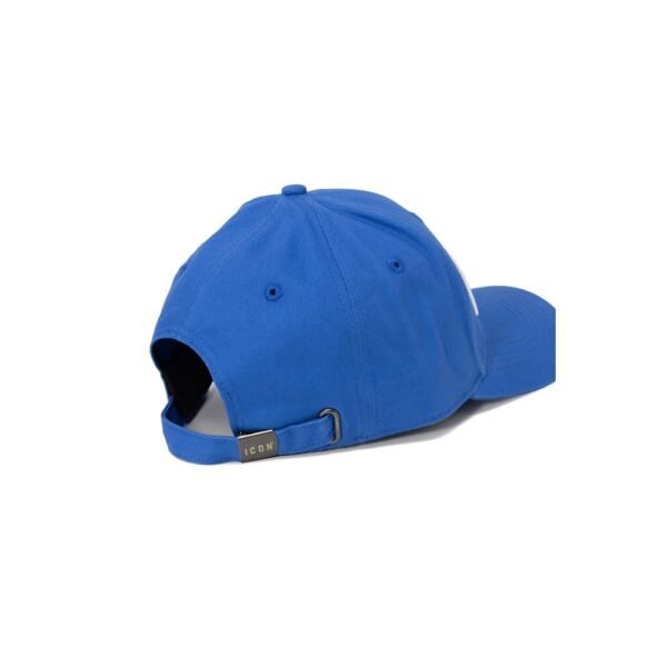 Icon Blue Cotton Hats & Cap - Image 3