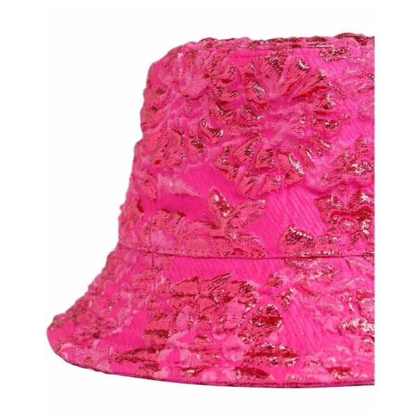 Valentino Garavani Fuchsia Polyester Hat - Image 3