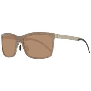Mercedes Benz Brown Metal Sunglasses