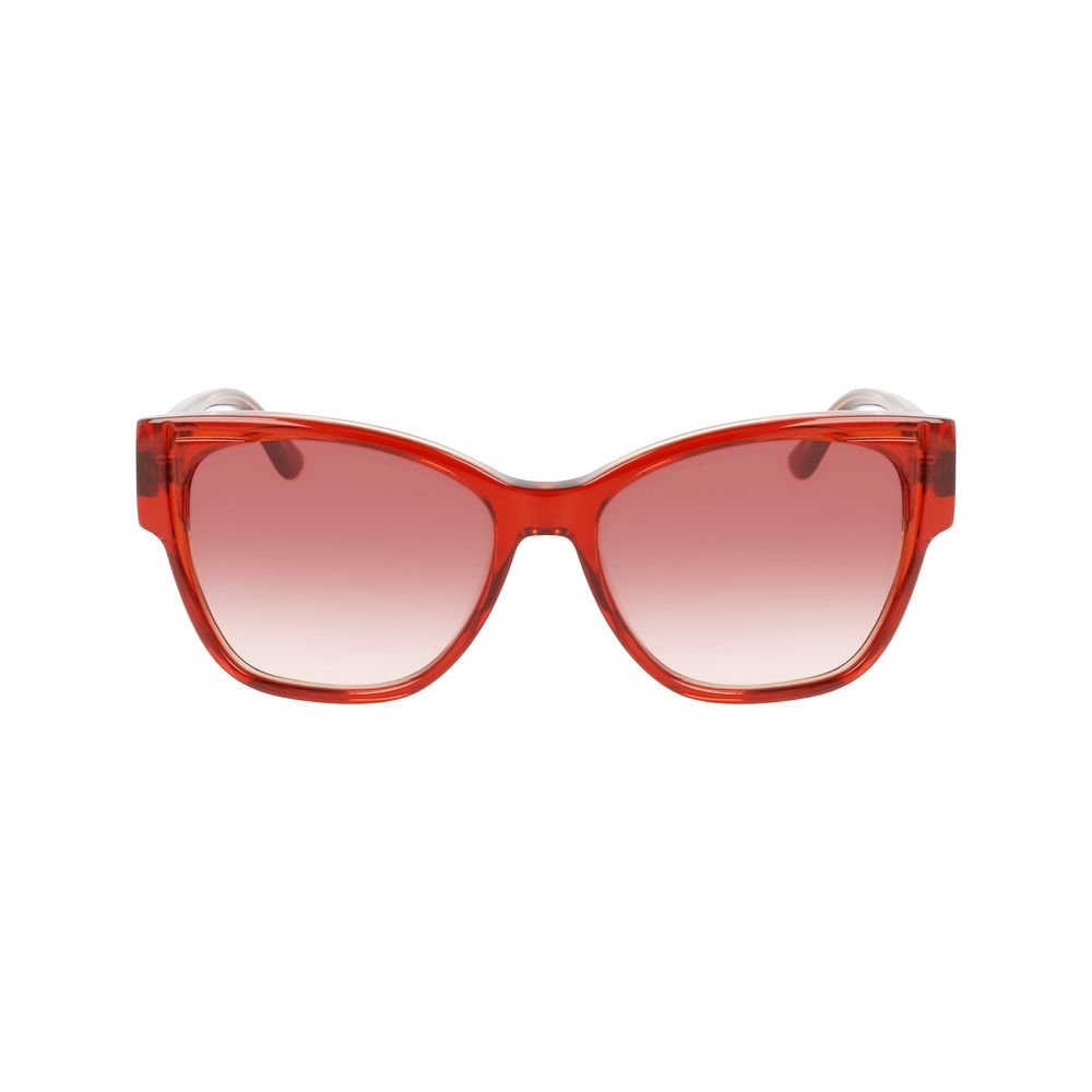 Karl Lagerfeld Orange Acetate Sunglasses - Image 2
