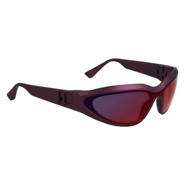 Karl Lagerfeld Red Injected Sunglasses - Image 3