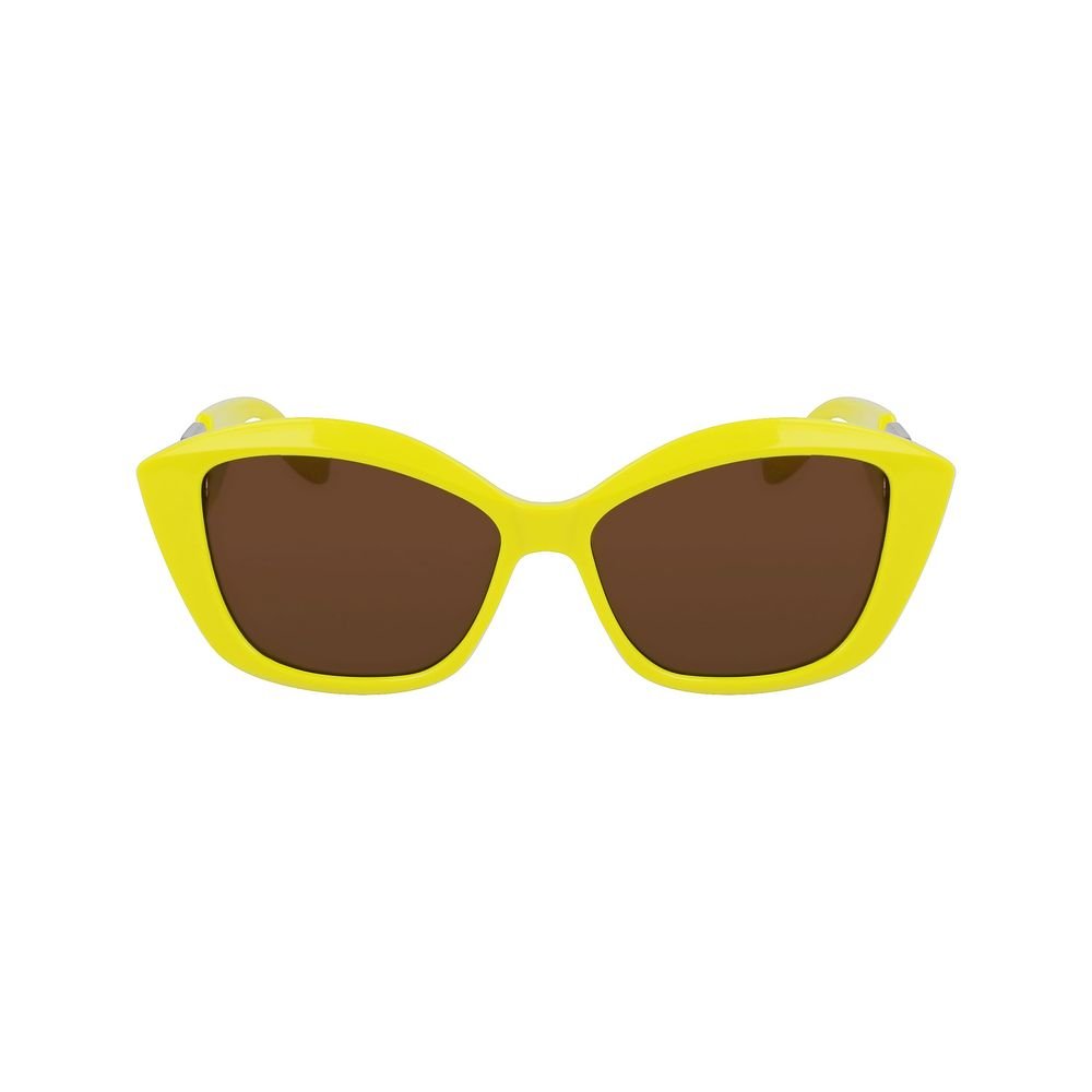 Karl Lagerfeld Yellow Injected Sunglasses - Image 2