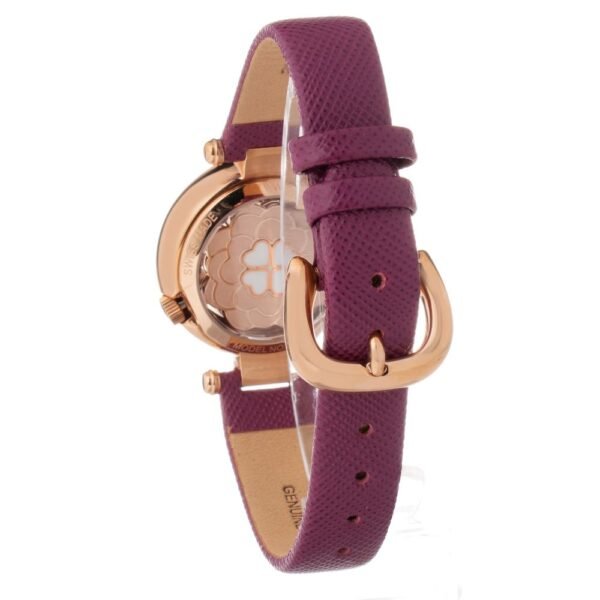Folli Follie Purple Leather Watch - Image 2