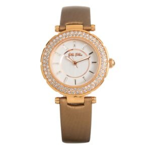 Folli Follie Brown Leather Watch