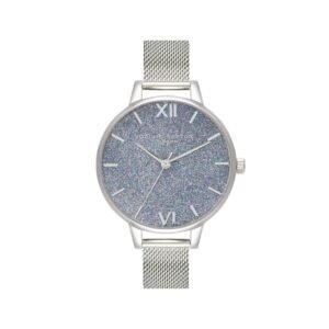 Olivia Burton Silver Steel Watch