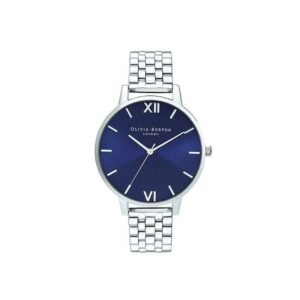 Olivia Burton Silver Steel Watch
