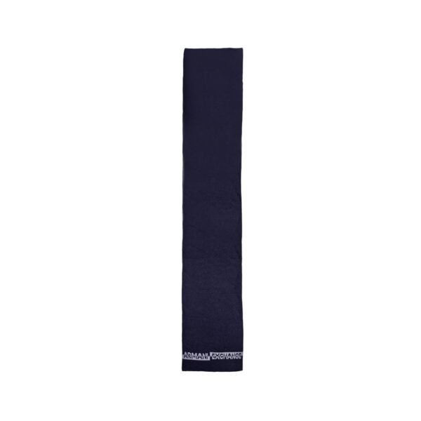 Armani Exchange Blue Polyamide Scarf - Image 5