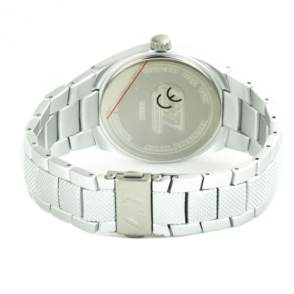 Chronotech Silver Steel Watch - Image 2