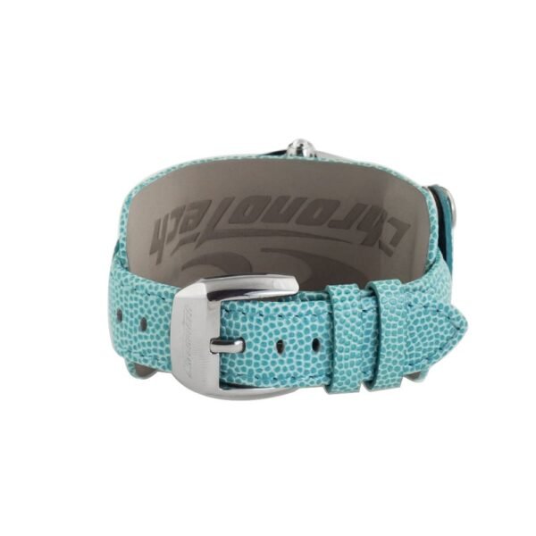 Chronotech Blue Leather Watch - Image 2