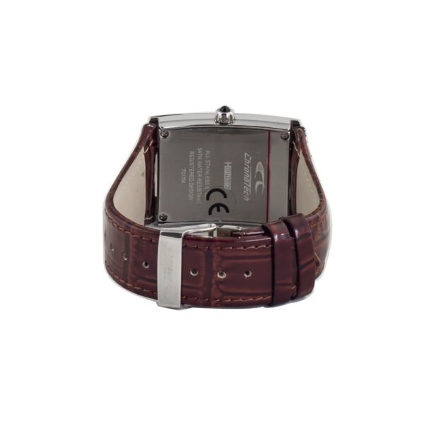 Chronotech Brown Leather Watch - Image 2