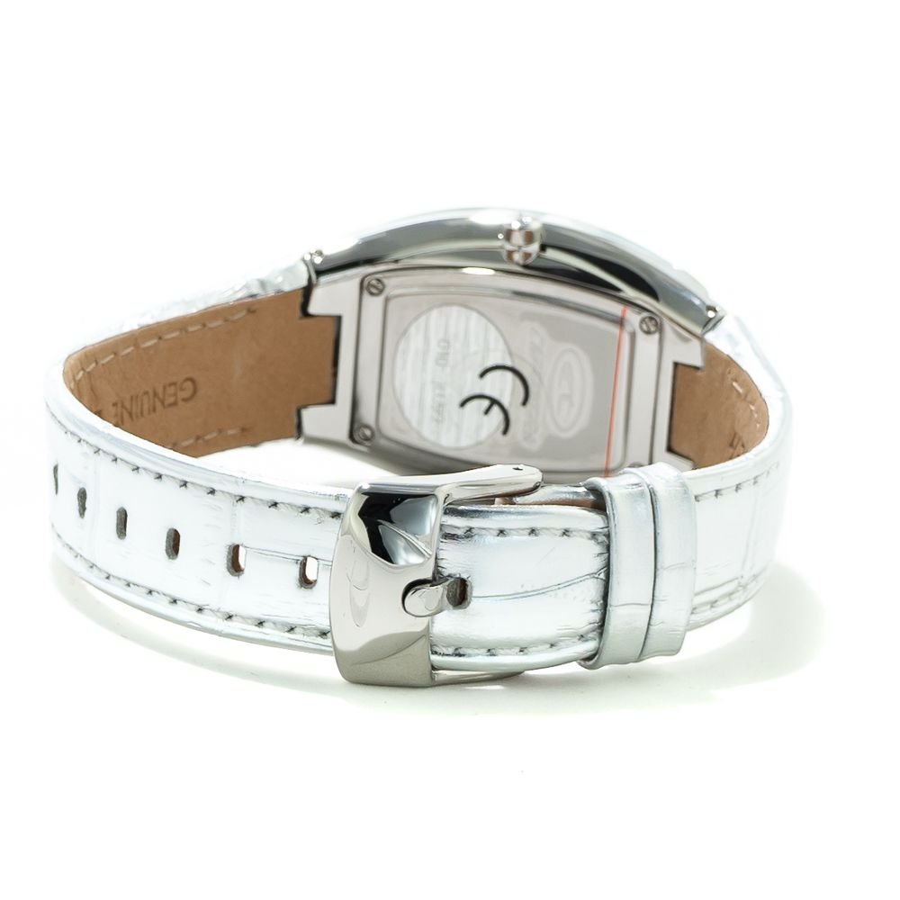 Chronotech Silver Leather Watch - Image 2