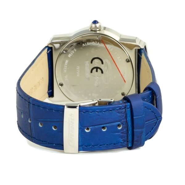 Chronotech Blue Leather Watch - Image 2
