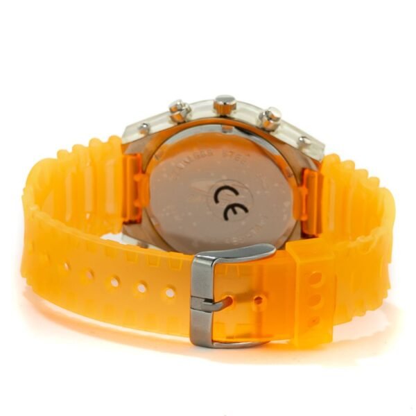 Chronotech Orange Rubber Watch - Image 2