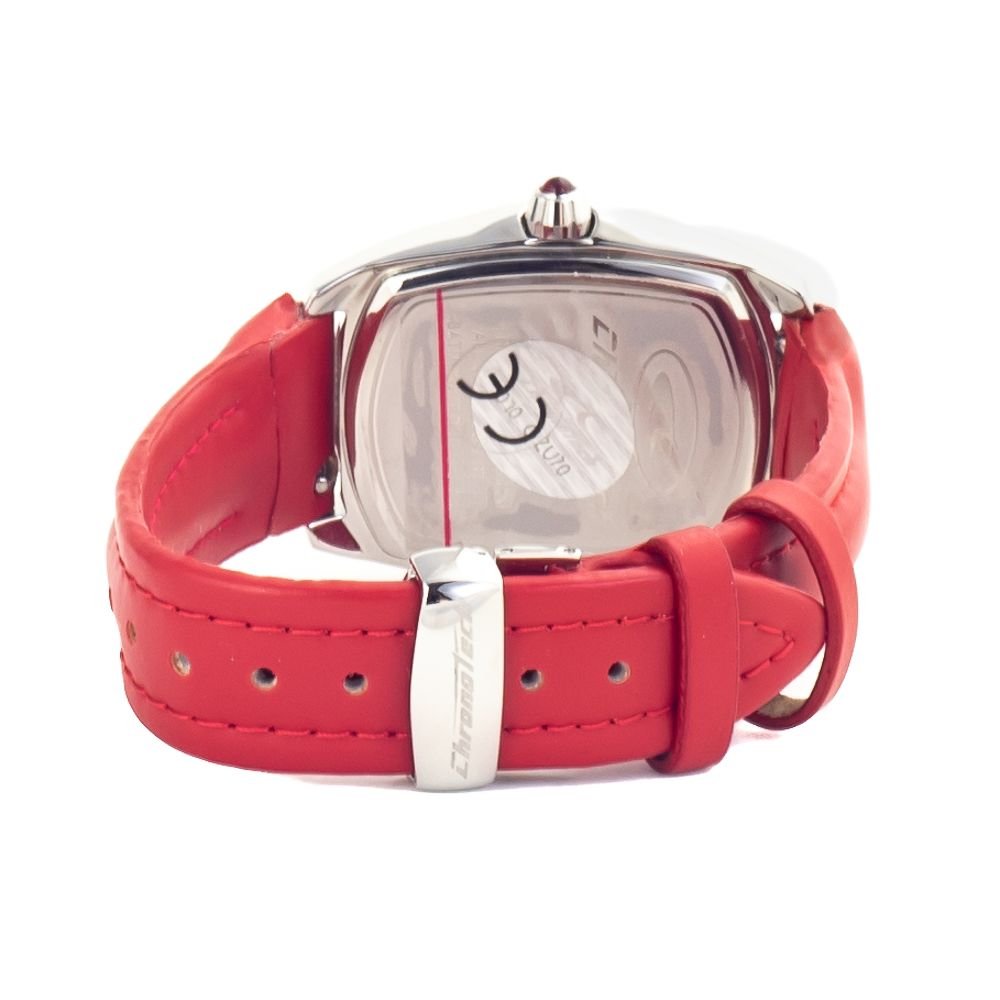 Chronotech Red Leather Watch - Image 2