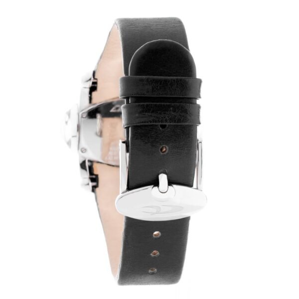 Chronotech Black Leather Watch - Image 2