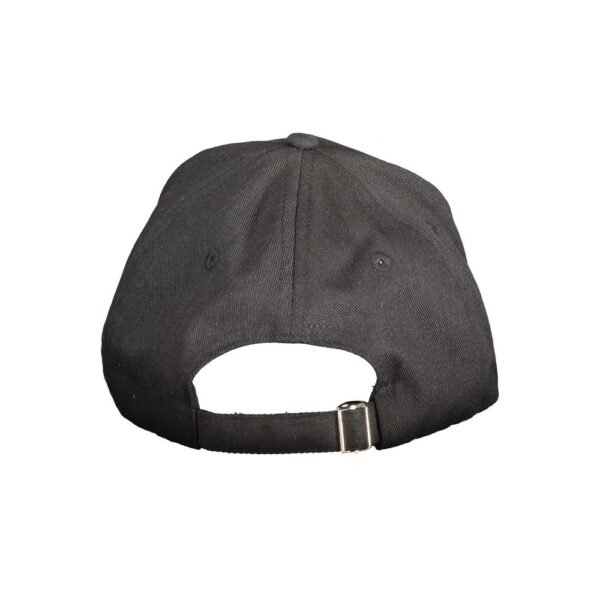 Guess Jeans Black Cotton Hat - Image 2