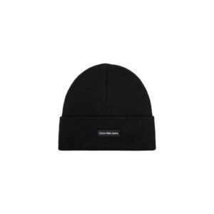 Calvin Klein Black Recycled Polyester Hats & Cap