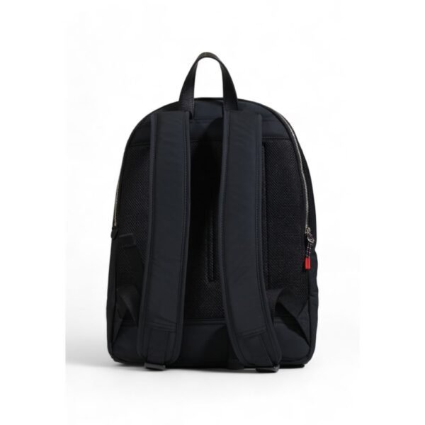 Tommy Hilfiger Men Black Recycled Polyester Backpack - Image 2