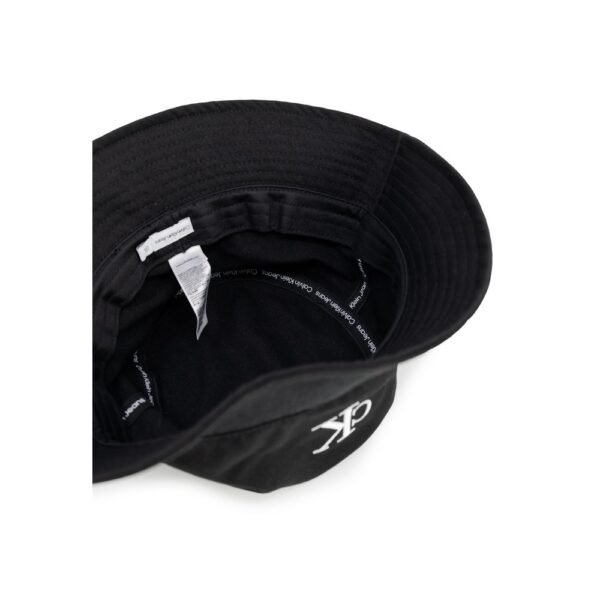 Calvin Klein Jeans Black Recycled Polyester Hat - Image 5