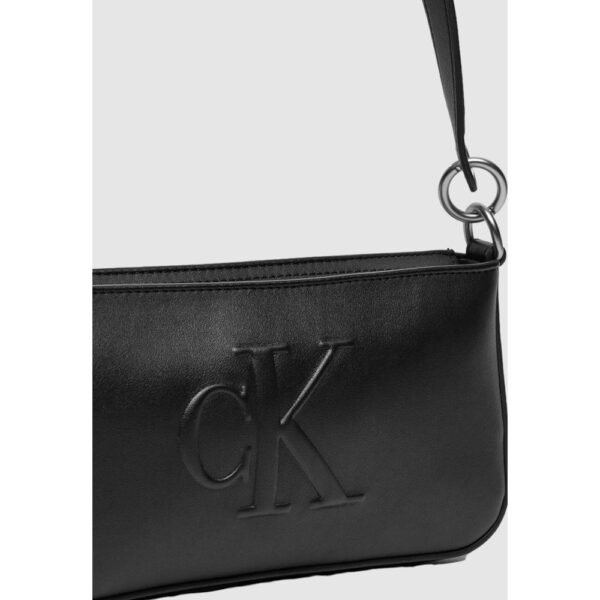 Calvin Klein Jeans Black Polyethylene Handbag - Image 5