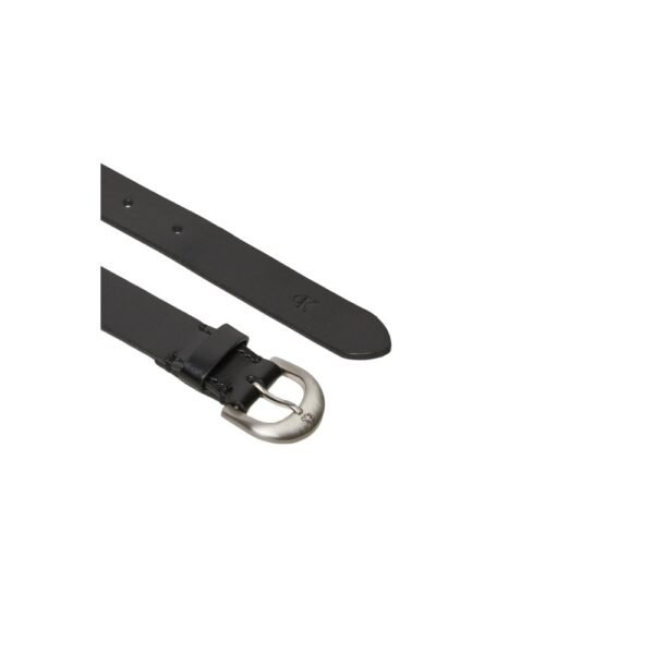 Calvin Klein Jeans Black Leather Belt - Image 2