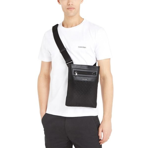 Calvin Klein Black Recycled Polyester Bag - Image 4