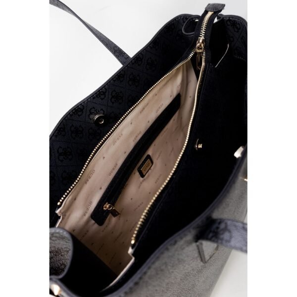 Guess Gray Stylish Women Handbag - Image 5