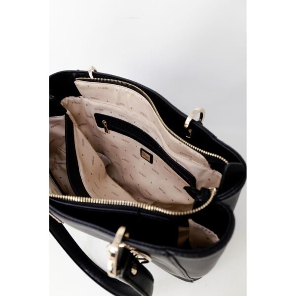 Guess Black Stylish Women Handbag - Image 4