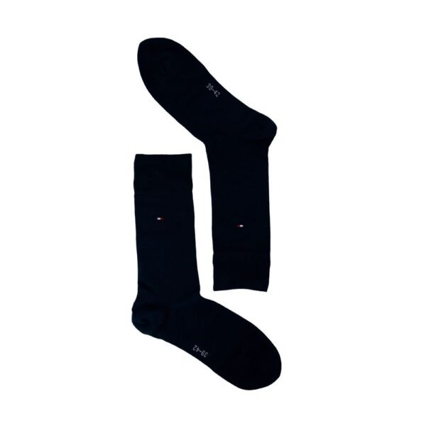 Tommy Hilfiger Blue Cotton Sock - Image 3