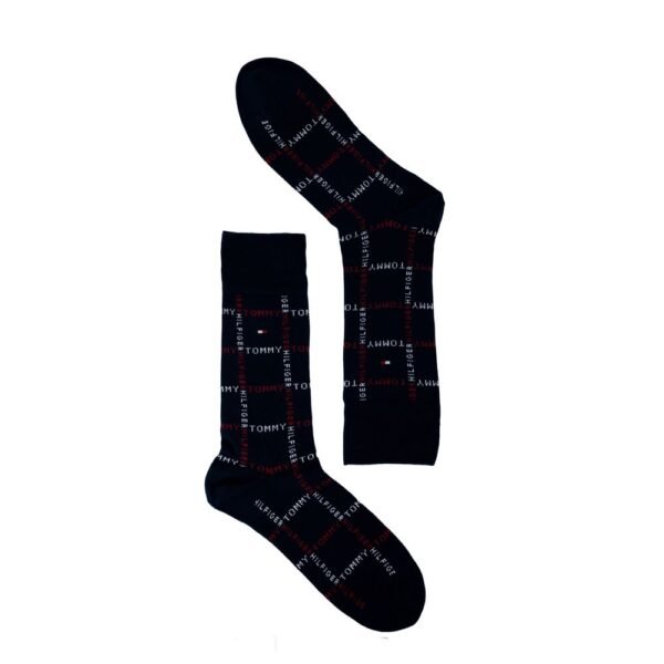 Tommy Hilfiger Blue Cotton Sock - Image 4