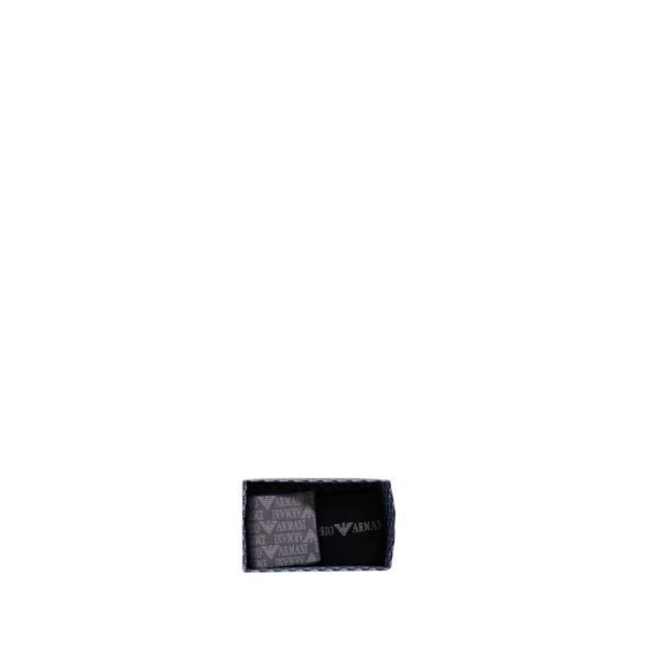 Emporio Armani Underwear Black Cotton Sock - Image 2