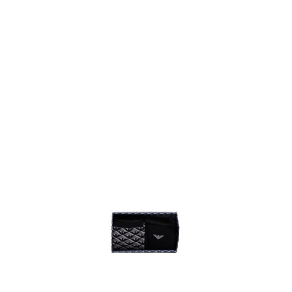 Emporio Armani Underwear Gray Cotton Sock - Image 2