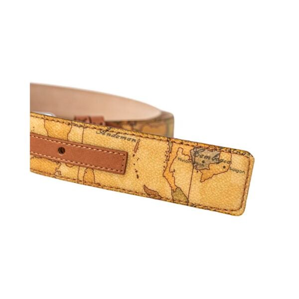 Alviero Martini Prima Classe Beige Leather Belt - Image 3